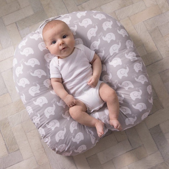 boppy elephant newborn lounger